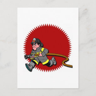 Carte Postale Fireman
