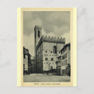 Carte Postale Firenze Palazzio Pretorio 1