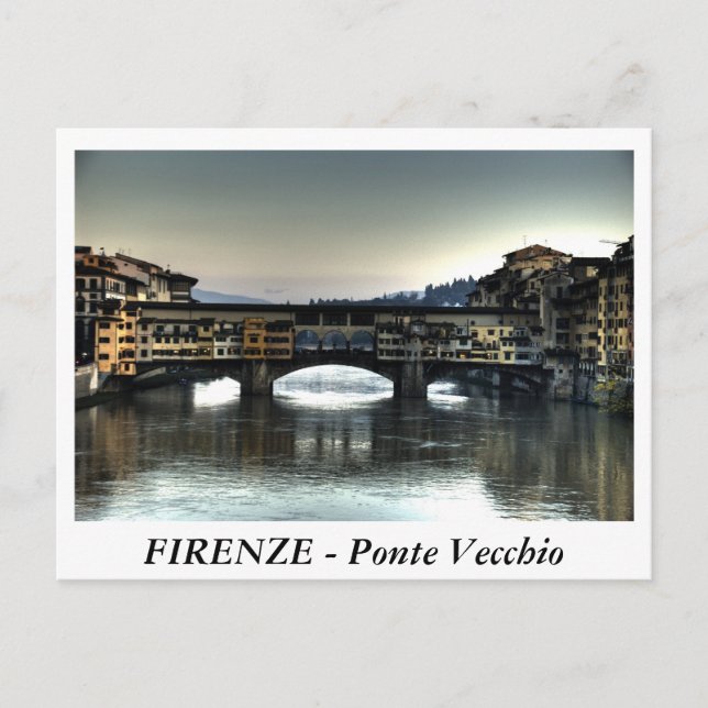 Carte Postale FIRENZE - Ponte Vecchio (Devant)