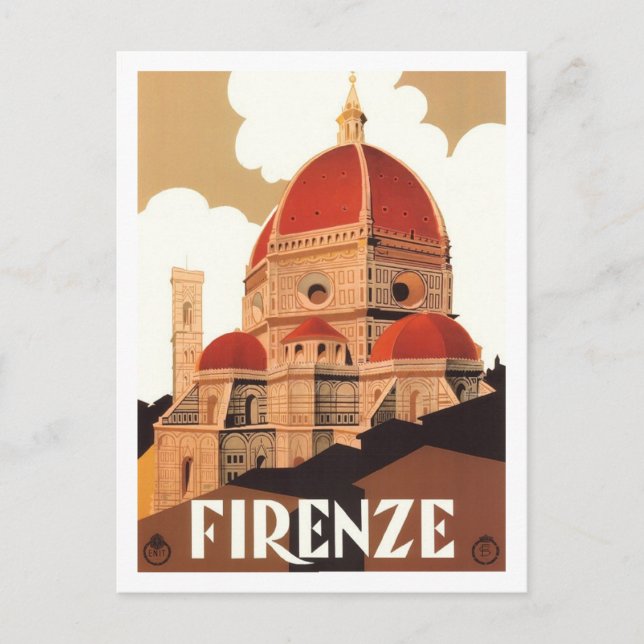 Carte Postale Firenze Poster Post Card (Devant)