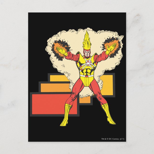 Carte Postale Firestorme Dans Son Élément (Devant)