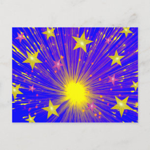 Carte postale Firework
