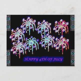 CARTE POSTALE FIREWORKS