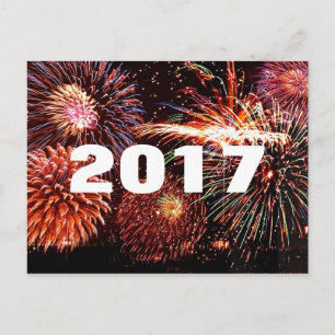 Carte postale Fireworks 2017