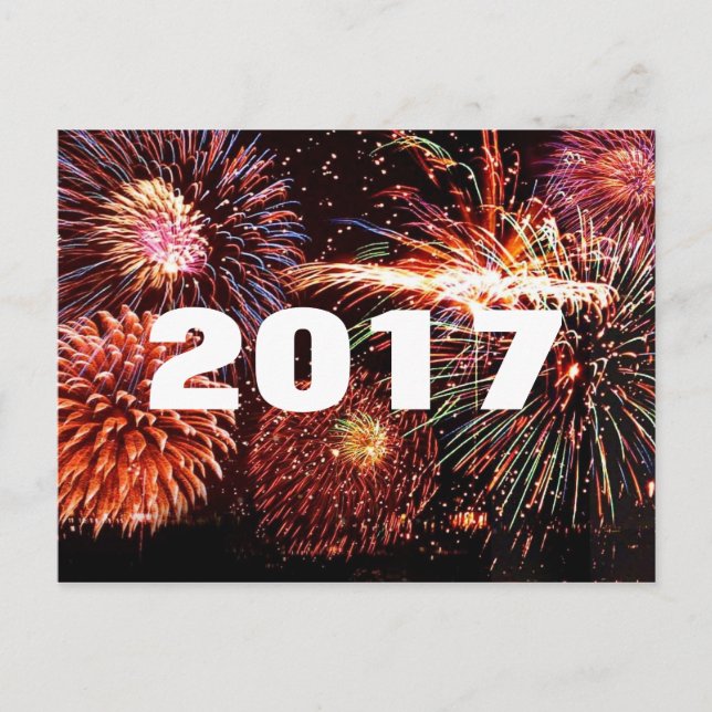 Carte postale Fireworks 2017 (Devant)