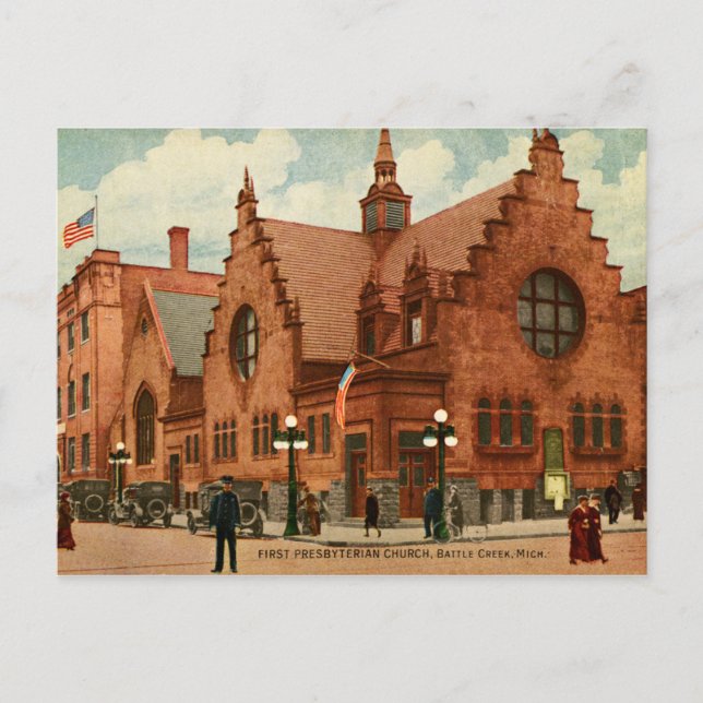 Carte Postale First Presbyterian Church Houston, TX Postcard (Devant)