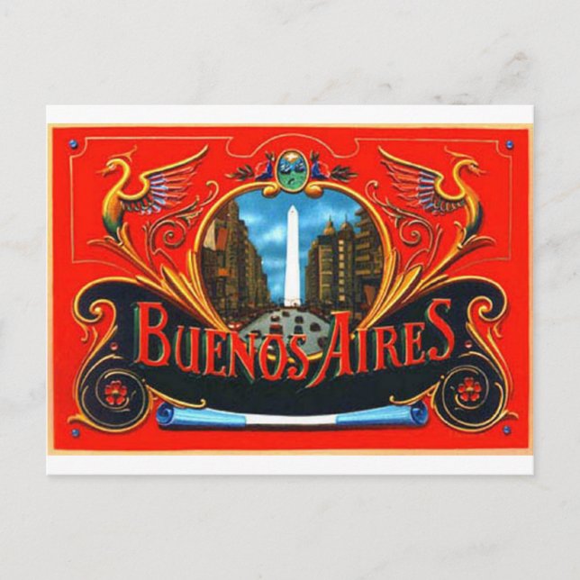 Carte Postale Firulete d'Obelisco (Devant)