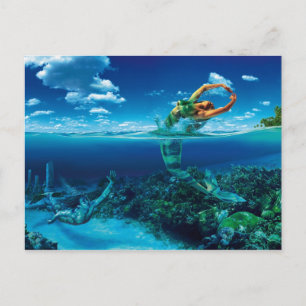 Carte Postale Fische - Postkarte