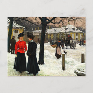 Carte Postale Fischer - À Frederiksberg Rundel