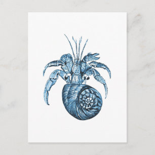 Carte Postale Fish beach ocean coastal nautical sea blue toxits