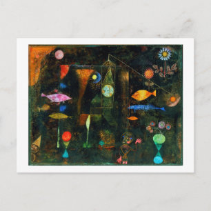 Carte Postale Fish Magic, Paul Klee