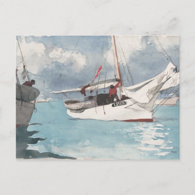 Carte Postale Fishing Boats (Devant)