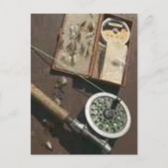 Carte Postale FISHING gear POSTCARD (Devant)