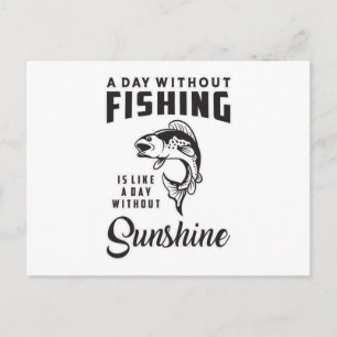Carte Postale Fishing Love Fishing Rod Fisherman Funny Idée cade