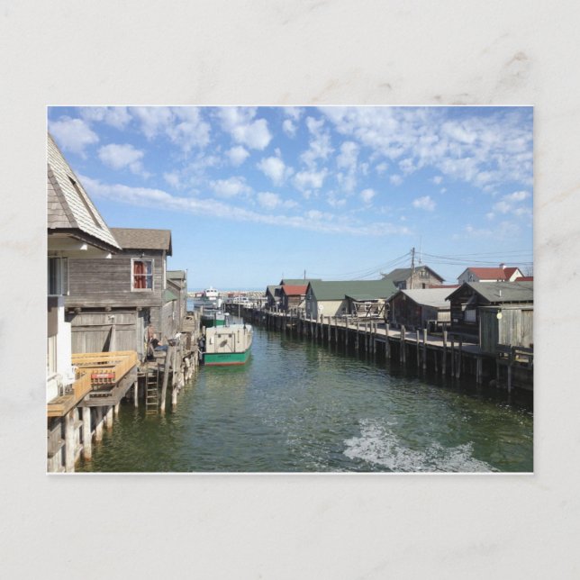 Carte Postale Fishtown, Leland, Michigan (Devant)