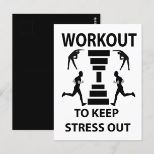 Carte Postale Fitness Exercice Salle De Sport