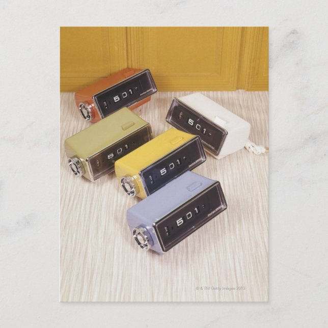 Carte Postale Five Clocks (Devant)