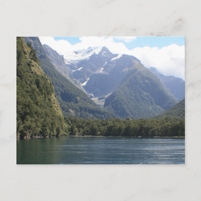 Carte Postale Fjordlands, Nouvelle-Zélande (Devant)