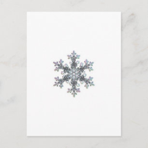 Carte Postale Flacon de neige