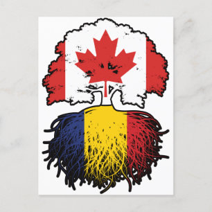Carte Postale Flag des Trots du Canada