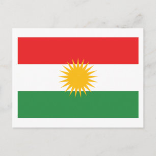 Carte Postale Flag du Kurdistan