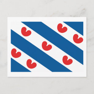 Carte postale Flag Friesland