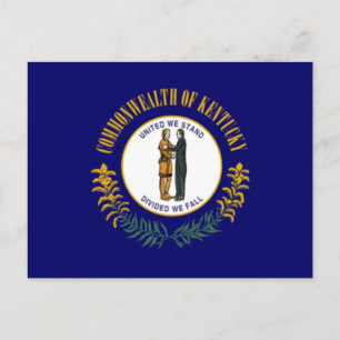 Carte Postale Flag of Kentucky