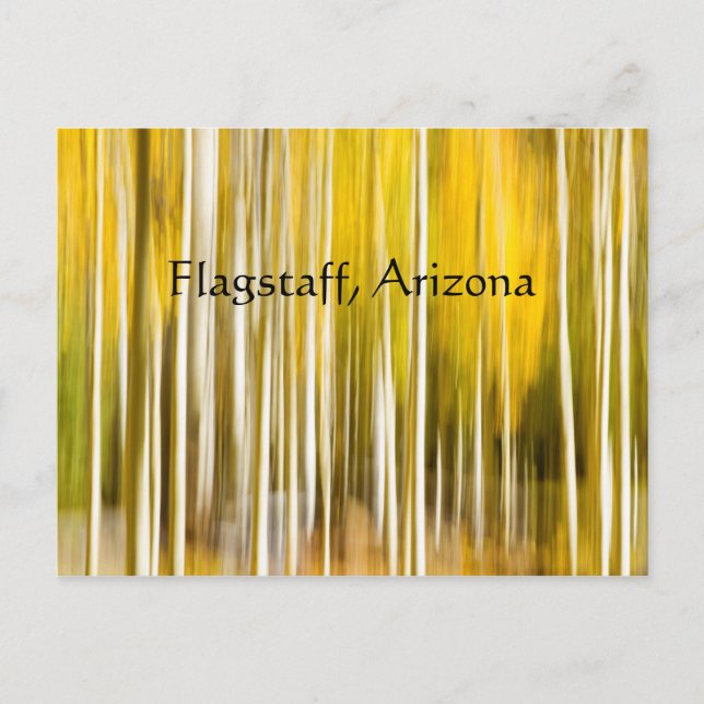 Carte Postale Flagstaff Abstrait Aspen Arizona (Devant)