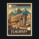 Carte Postale Flagstaff, Arizona | VINTAGE<br><div class="desc">Embarquez pour un voyage dans le temps avec notre carte postale Flagstaff Vintage, une ode captivante à la ville pittoresque de Flagstaff, en Arizona. Cette charmante carte postale vous invitation à découvrir la beauté d'antan de Flagstaff, en faisant un ajout idéal à votre collection, un cadeau délicieux, ou une promenade...</div>