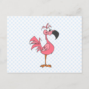 Carte Postale Flamant rose Fernando