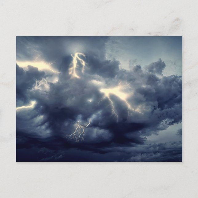 Carte Postale Flambeaux pendant l'orage (Devant)
