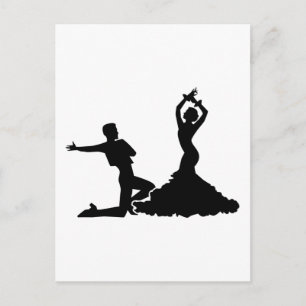 Carte Postale Flamenco