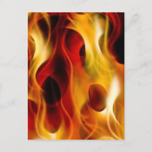 Carte Postale Flames (Devant)