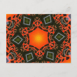 Carte Postale Flames et diamants fantômes