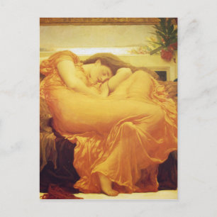 Carte Postale Flaming June par Frederic Leighton