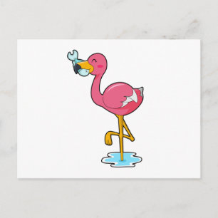 Carte Postale Flamingo