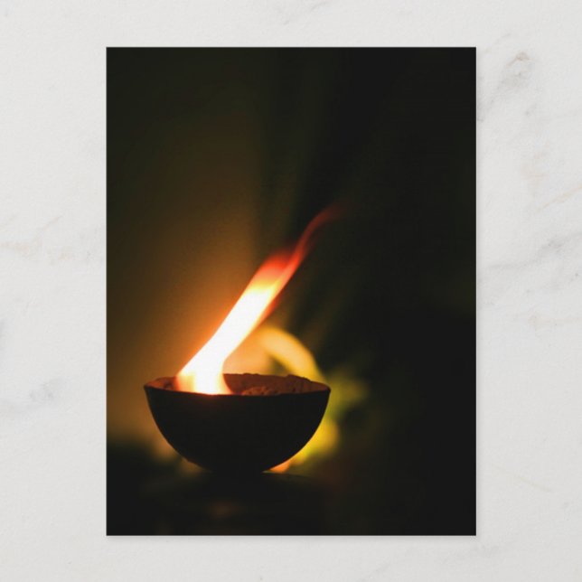 Carte Postale Flamme (Devant)