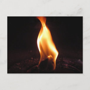 Carte Postale flamme grasse