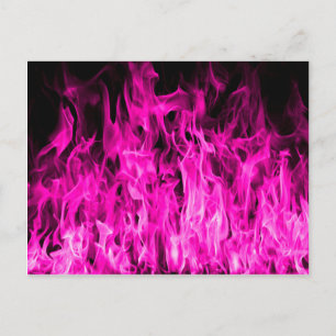 Carte Postale Flamme violette et flamme violette produits et vêt