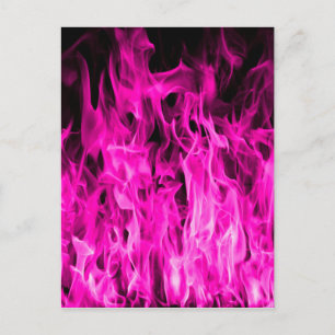 Carte Postale Flamme violette et flamme violette produits et vêt