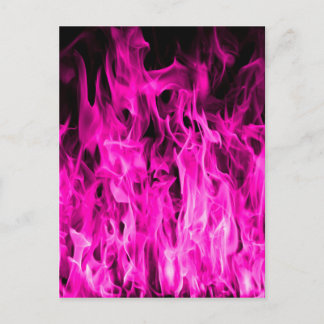 Carte Postale Flamme violette et flamme violette produits et vêt