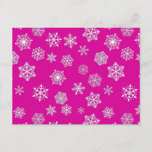 Carte Postale Flammes de neige blanches de 3 jours sur un arrièr