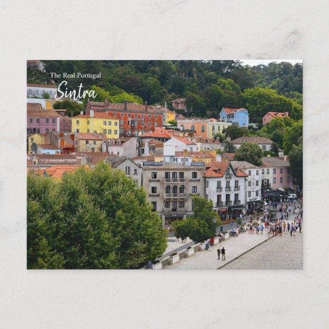 Carte Postale Flâner à Sintra, Portugal (Devant)