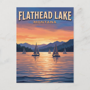 Carte Postale Flathead Lake Bigfork Montana