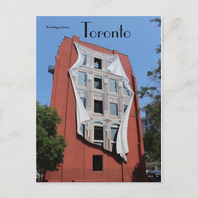 Carte Postale Flatiron Mural Gooderham Building Toronto (Devant)
