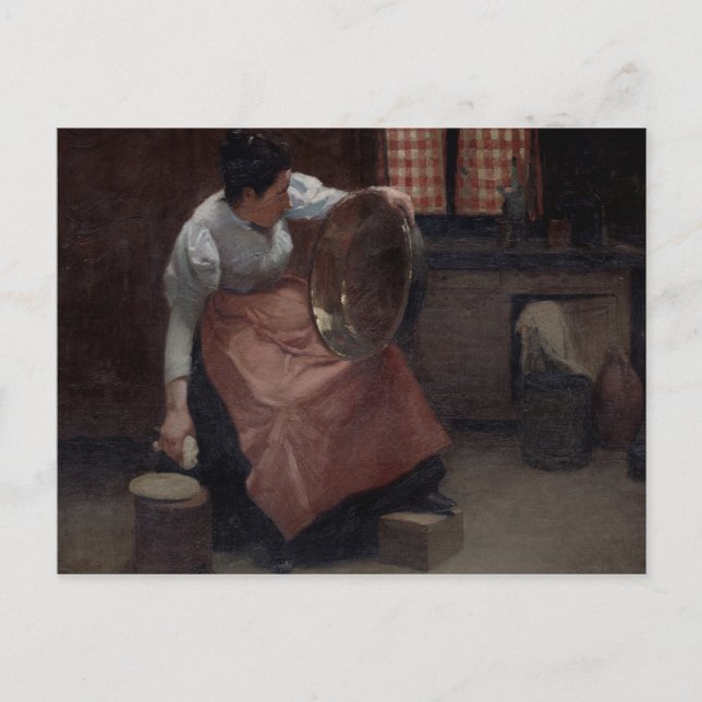 Carte Postale Fléau féminin (Devant)