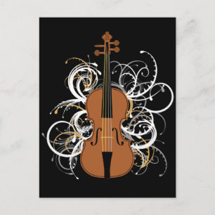 Carte Postale Flèche de violon