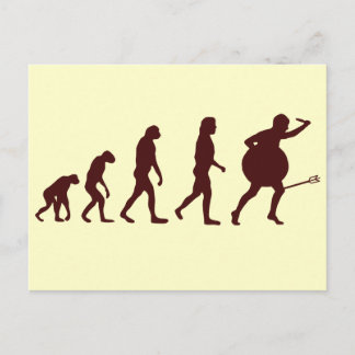 Carte Postale Flèche Évolution
