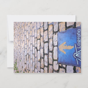 Carte Postale Flèche jaune