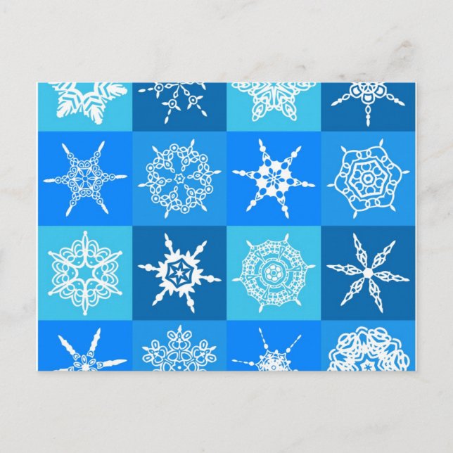 Carte Postale Flèches bleues (Devant)